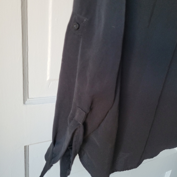 Black Button Up Shirt - Picture 6 of 6